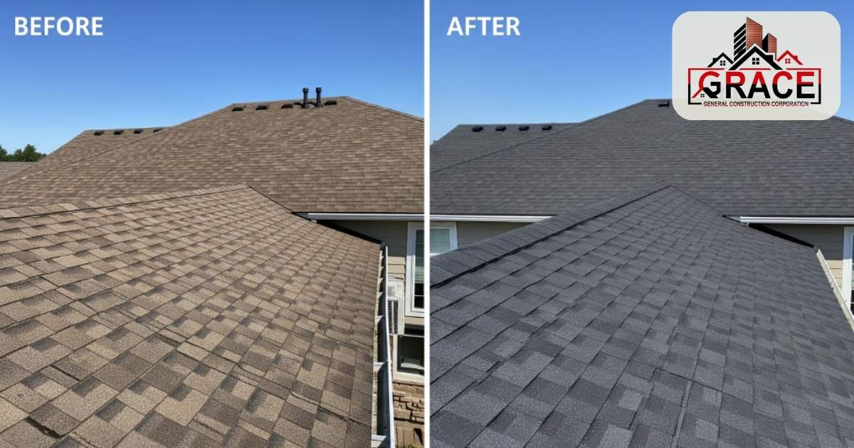 Roof Maxx solution Before And after Work
