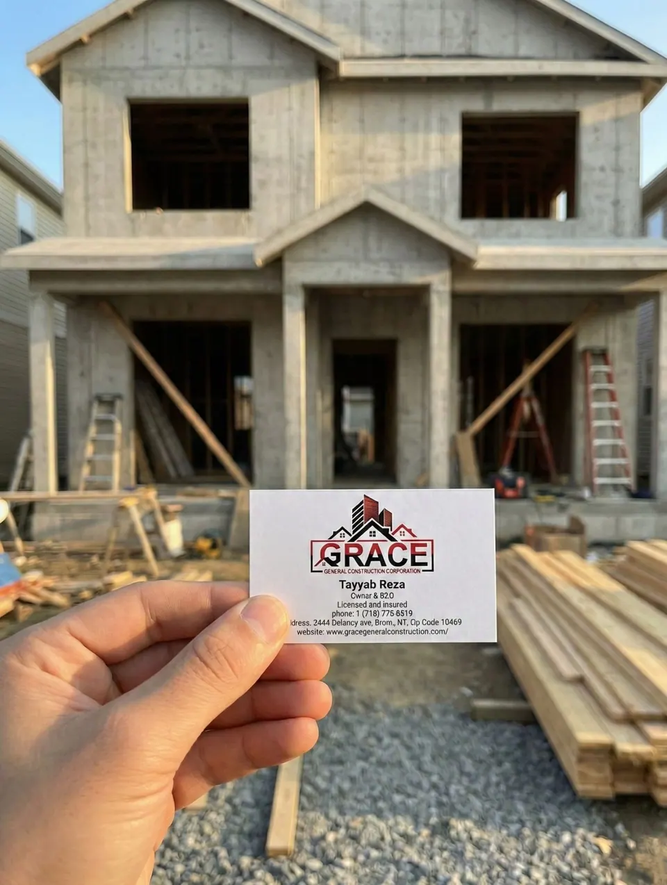 Trusted General Contracting & Construction Company in Allerton, Bronx, NY — Grace General Construction Corp